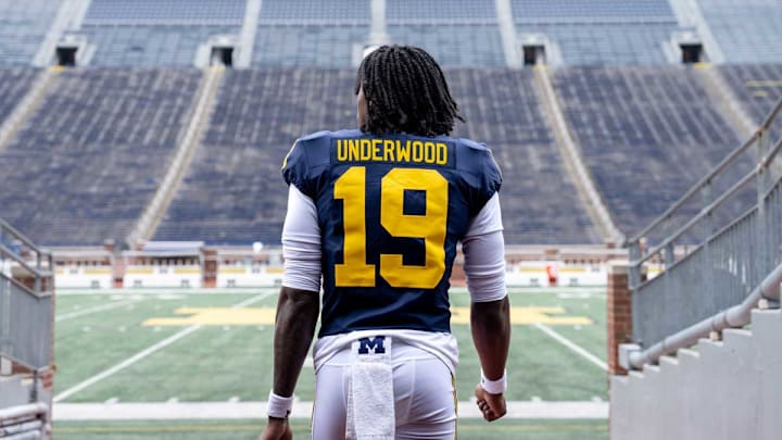 Michigan freshman QB Bryce Underwood