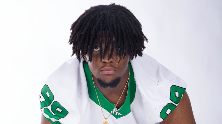 Kendall Guervil, a football player at Fort Myers High School, is a News-Press All Area finalist.