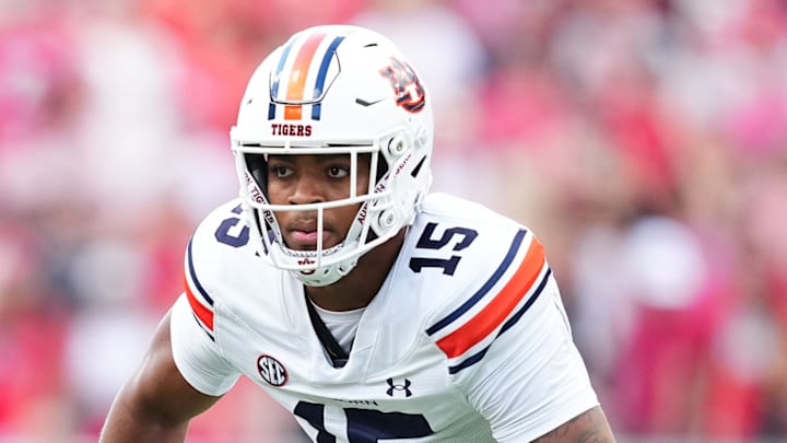 Auburn Tigers junior defensive end Keldric Faulk is projected to be a top-10 pick in the 2026 NFL Draft. 