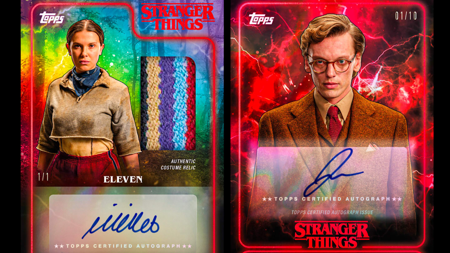 Topps Stranger Things Follow Up With New All-Time High Card Sale