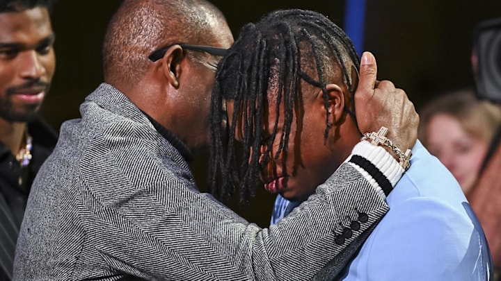 Deion Sanders was vulnerable while discussing his last game with Travis Hunter and his two seasons in the Alamo Bowl