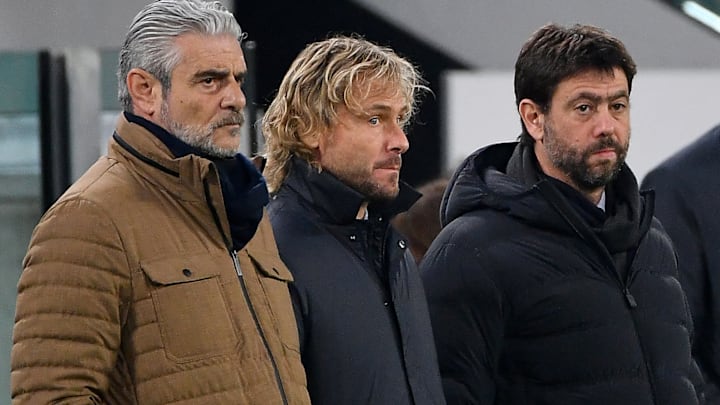Arrivabene, Nedved e Agnelli Arrivabene, Nedved e Agnelli