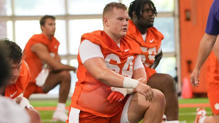 True freshman OL Grant Wise played a career-high 34 snaps on Saturday, and impressed in the limited action. True freshman OL Grant Wise played a career-high 34 snaps on Saturday, and impressed in the limited action.