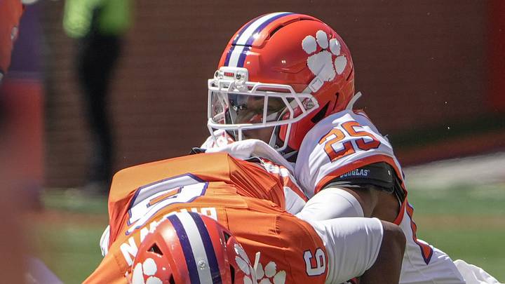 Clemson true freshman cornerback Marcell Gipson Jr. received high praise from head coach Dabo Swinney on Tuesday. Clemson true freshman cornerback Marcell Gipson Jr. received high praise from head coach Dabo Swinney on Tuesday.
