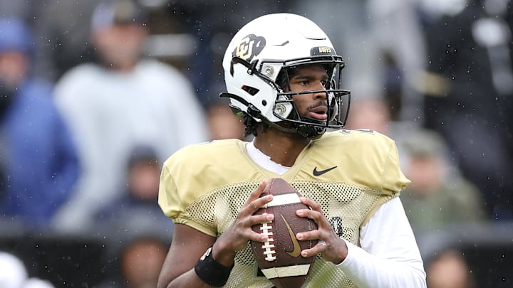 Shedeur Sanders at the Colorado Spring Football Game
