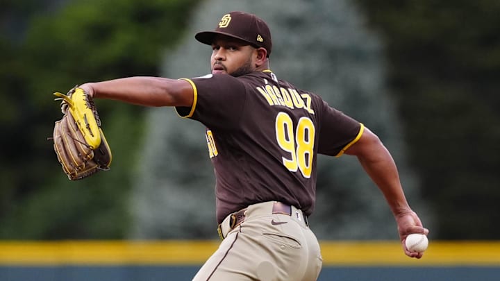 Randy Vasquez and the Padres are road favorites in San Francisco.
