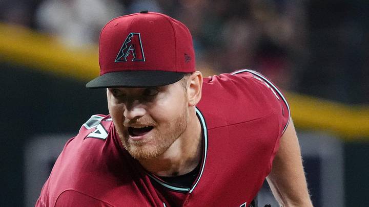 Arizona Diamondbacks right-hander Michael Soroka (34) pitches against the Washington Nationals at Chase Field in Phoenix on May 7, 2026. Arizona Diamondbacks right-hander Michael Soroka (34) pitches against the Washington Nationals at Chase Field in Phoenix on May 7, 2026.