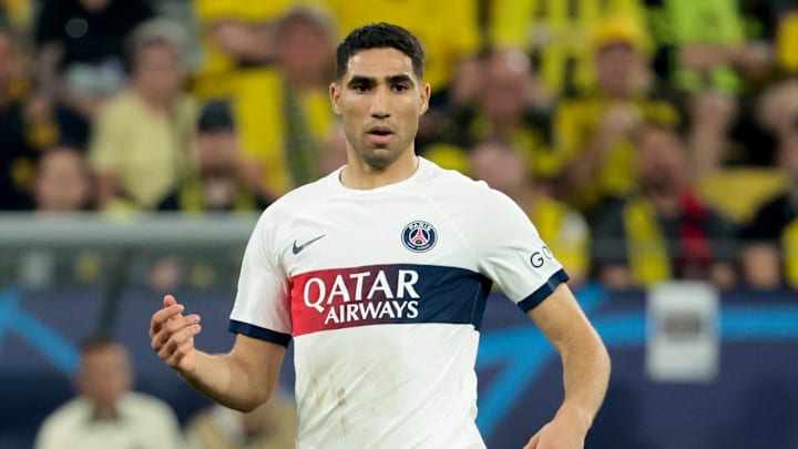Achraf Hakimi sera à suivre de très près dans les rangs du PSG.