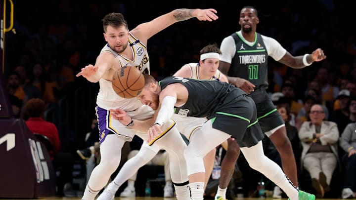 Minnesota Timberwolves v Los Angeles Lakers - Game One