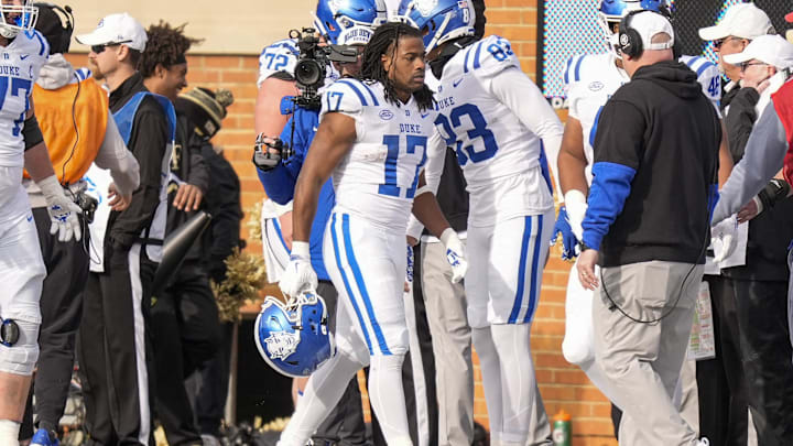 Duke football running back Star Thomas Duke football running back Star Thomas