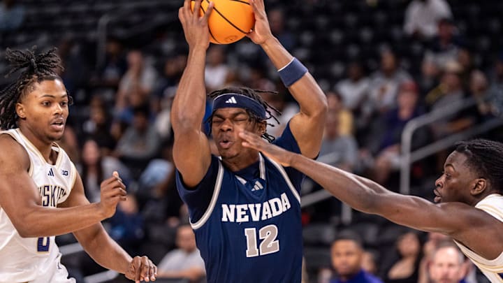 Nevada Wolf Pack guard Tayshawn Comer.