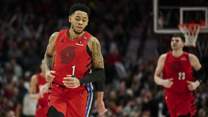 Portland Trail Blazers guard Anfernee Simons is a solid prop target on Monday.