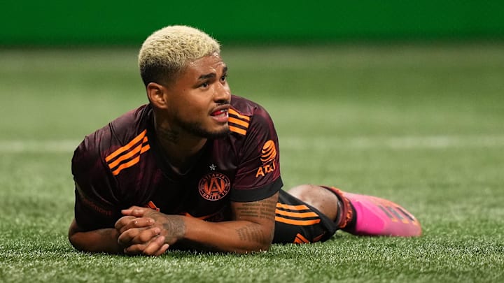 Josef Martinez missed a host of great chances on Saturday night. Josef Martinez missed a host of great chances on Saturday night.