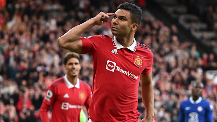 Casemiro had another great game against Chelsea