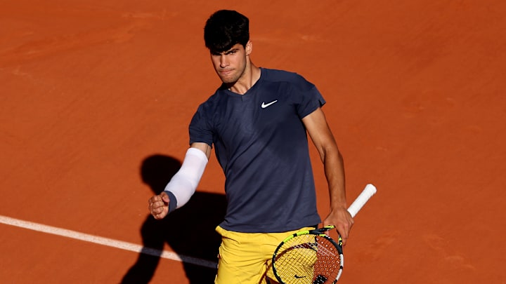 Carlos Alcaraz at the French Open