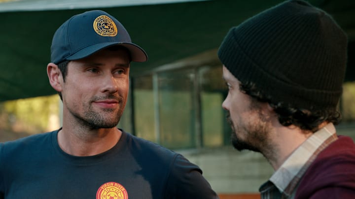 Virgin River. Ben Hollingsworth as Dan Brady in episode 603 of Virgin River Virgin River. Ben Hollingsworth as Dan Brady in episode 603 of Virgin River