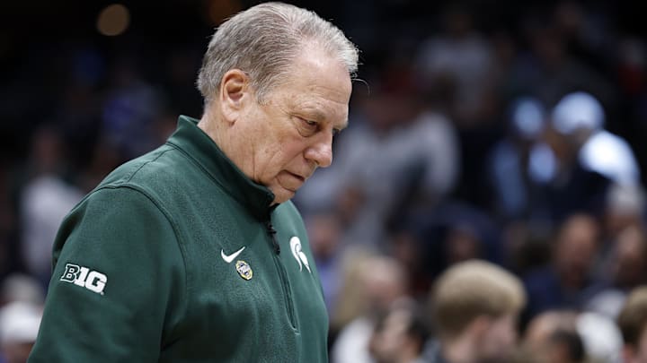 Michigan State Spartans head coach Tom Izzo