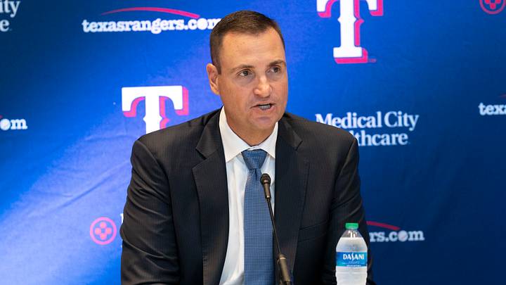 Texas Rangers general manager Chris Young. Credit: Jim Cowsert-USA TODAY Sports Texas Rangers general manager Chris Young. Credit: Jim Cowsert-USA TODAY Sports