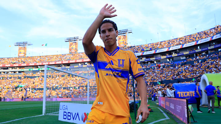 Tigres UANL v Atletico San Luis - Torneo Apertura 2025 Liga MX Tigres UANL v Atletico San Luis - Torneo Apertura 2025 Liga MX