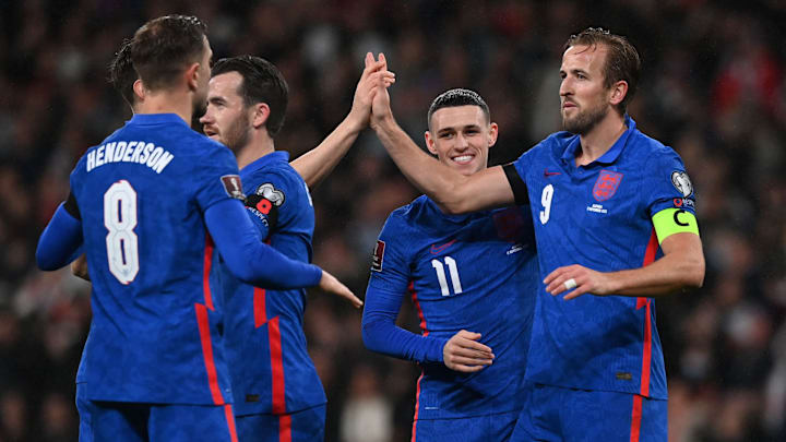 Kane fez um grande jogo contra a Albânia