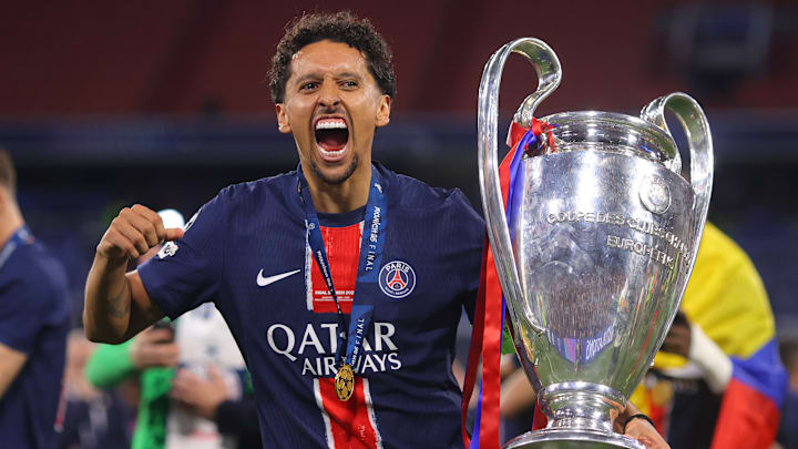 Marquinhos l'attendait ce sacre en C1 avec le PSG. Marquinhos l'attendait ce sacre en C1 avec le PSG.