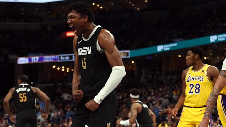 Memphis Grizzlies forward GG Jackson. Memphis Grizzlies forward GG Jackson.