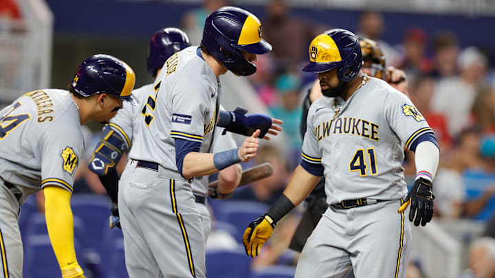 Milwaukee Brewers v Miami Marlins