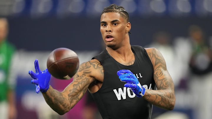 Former Florida State wide receiver Keon Coleman