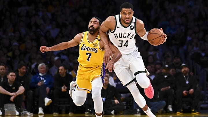 Algunos ponen a Giannis Antetokounmpo con el uniforme de los Lakers