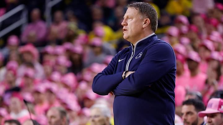 Penn State Nittany Lions head coach Mike Rhoades Penn State Nittany Lions head coach Mike Rhoades