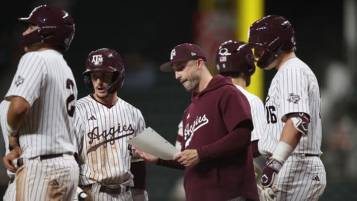 Texas A&M head coach Michael Earley