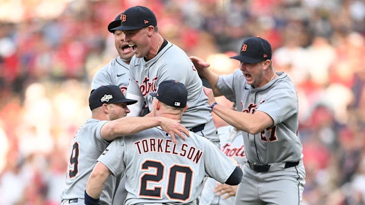 Wild Card Series - Detroit Tigers v Cleveland Guardians - Game Three Wild Card Series - Detroit Tigers v Cleveland Guardians - Game Three