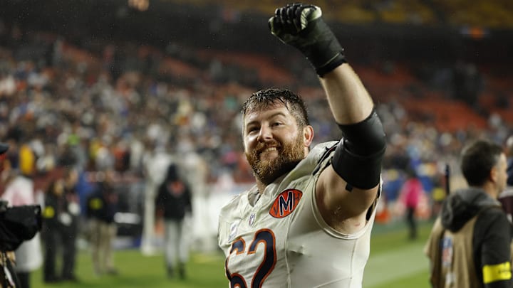 Even against the world champion Eagles, guard Joe Thuney provides the Bears with a matchup advantage. Even against the world champion Eagles, guard Joe Thuney provides the Bears with a matchup advantage.