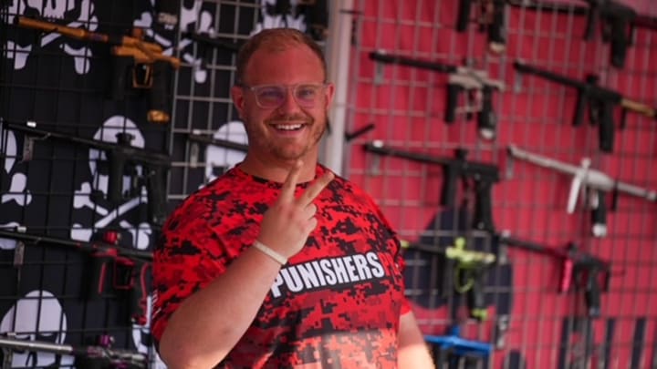 Joel Baker of Punisher's Paintball