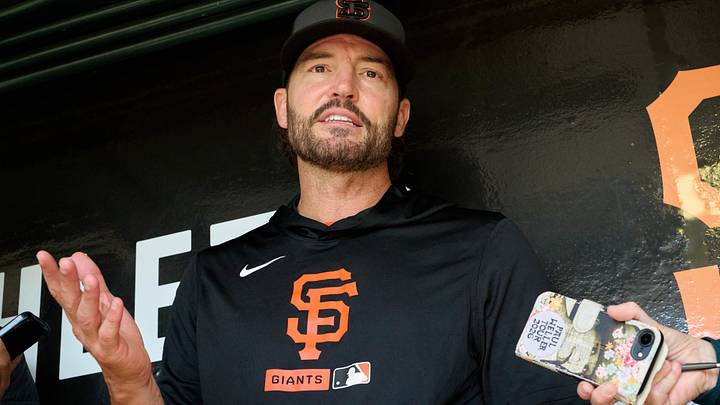 San Francisco Giants manager Tony Vitello | Credit: Robert Edwards San Francisco Giants manager Tony Vitello | Credit: Robert Edwards