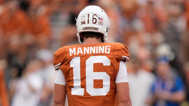 Texas Longhorns quarterback Arch Manning has changed his mind, and will appear in EA Sports College Football 25. Texas Longhorns quarterback Arch Manning has changed his mind, and will appear in EA Sports College Football 25.