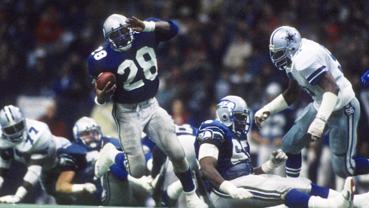 Seahawks-Cowboys, Thanksgiving 1986