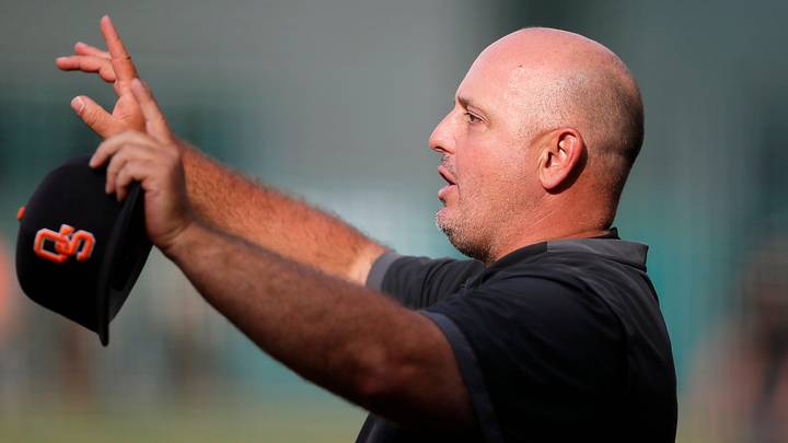 Oklahoma State baseball coach Josh Holliday.