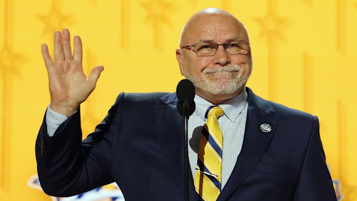 Predators GM Barry Trotz ended the standoff with RFA Luke Evangelista on Friday evening.