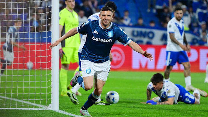 Adrián Martínez é o homem-gol do Racing 