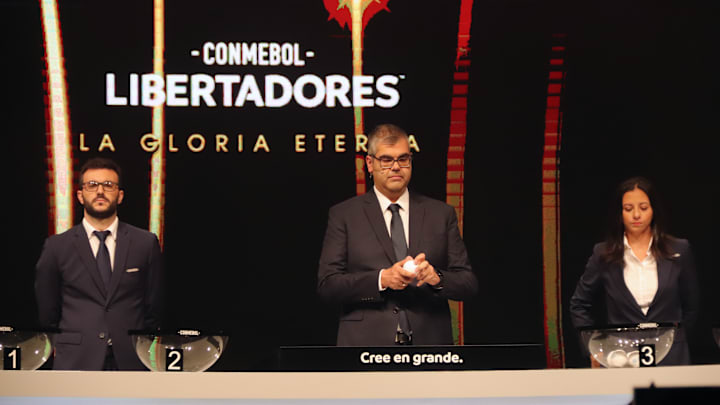 Sorteo de la Fase de Grupos de la Copa Libertadores 2022.