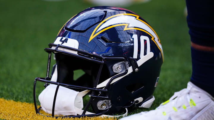 Los Angeles Chargers helmet Los Angeles Chargers helmet