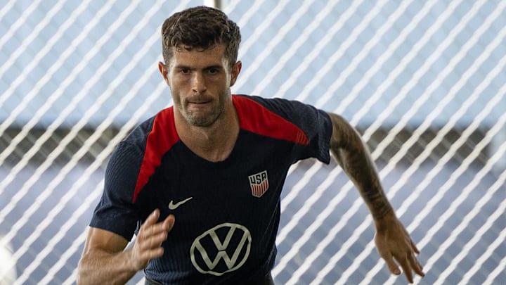 Christian Pulisic at USMNT Training