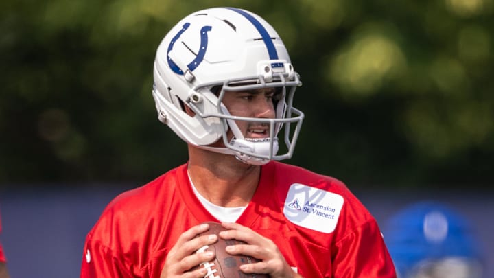 Colts QB Daniel Jones signed a one-year deal with the team, so he'll have motivation to produce for future financial benefit. 