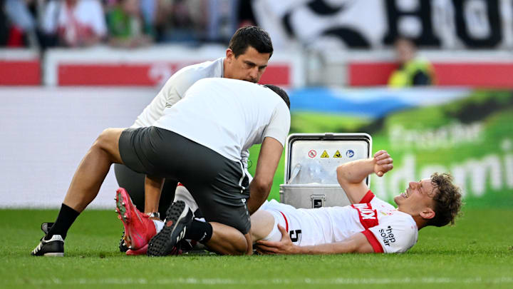 Am Boden: Yannik Keitel