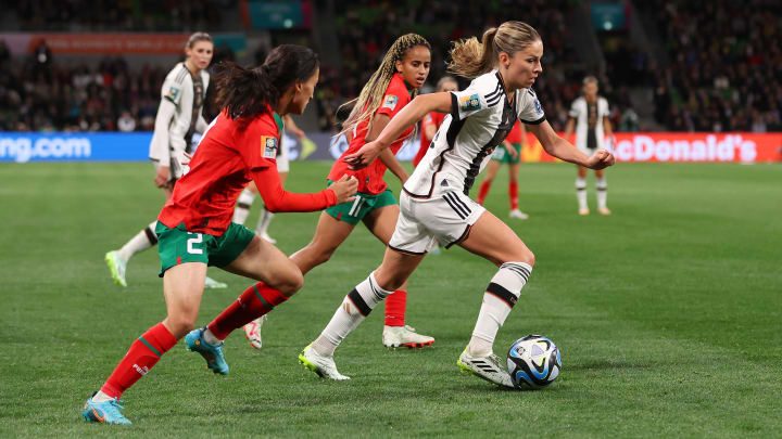 Melanie Leupolz bei der Weltmeisterschaft im letzten Jahr. Melanie Leupolz bei der Weltmeisterschaft im letzten Jahr.