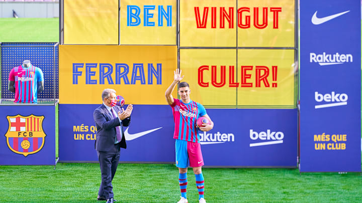 Ferran Torres no ha sido inscrito todavía en La Liga