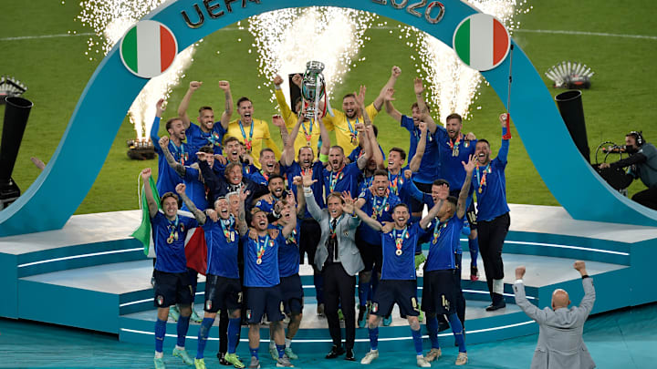 Festa azzurra a Wembley