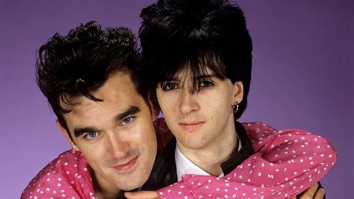 Morrissey and Johnny Marr, formerly of the Smiths