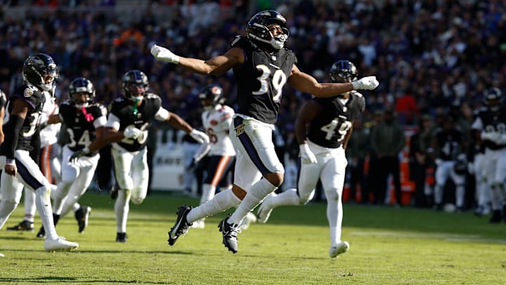 Baltimore Ravens safety Keondre Jackson